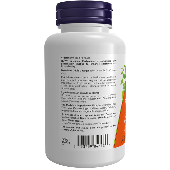 NOW Curcumin Phytosome 60 Veggie Caps