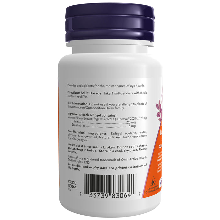 NOW Lutein & Zeaxanthin 60 Softgels