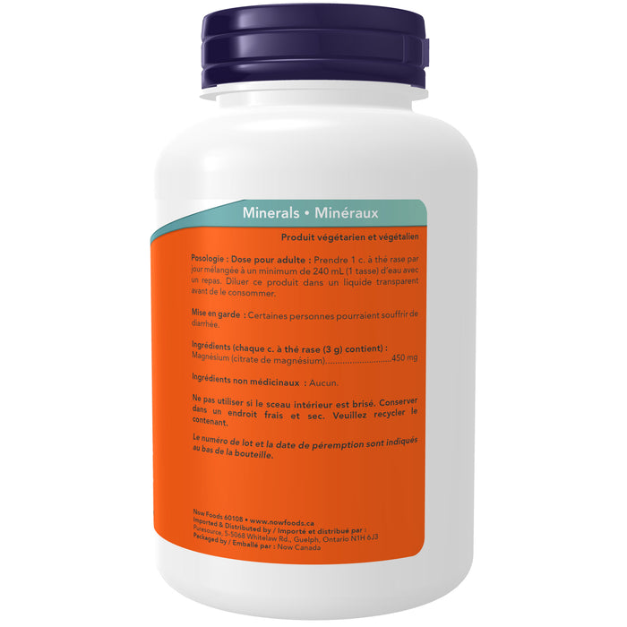 NOW Magnesium Citrate 227g