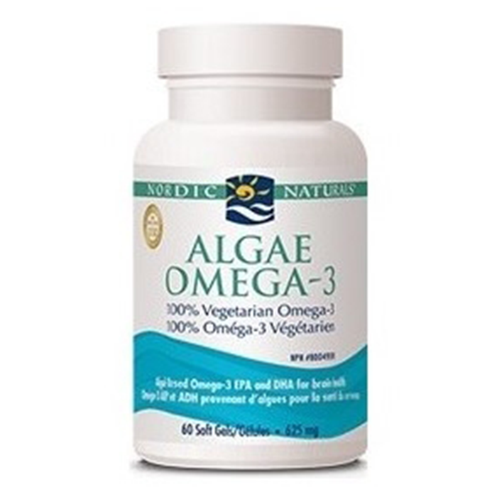 Nordic Naturals Algae Omega- 3 60 Softgels