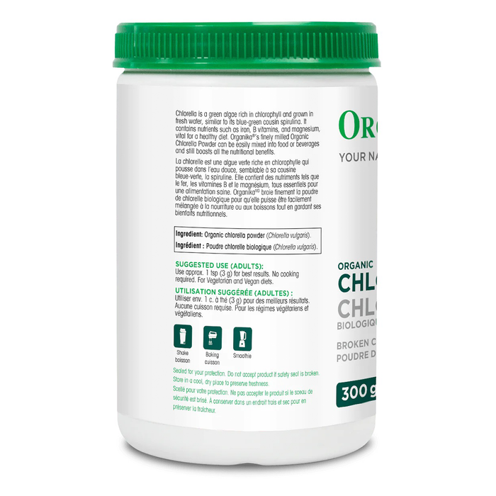 Organika Organic Chlorella Powder 300g