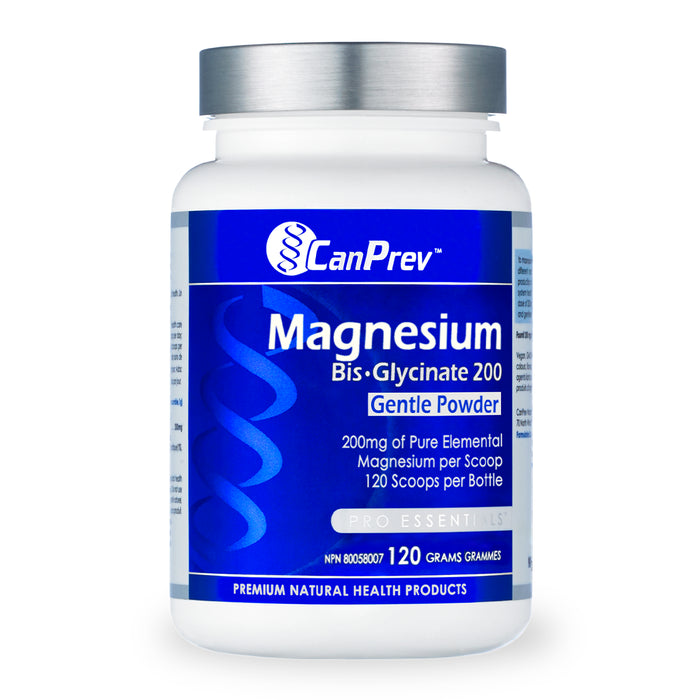 CanPrev Magnesium BisÂ·Glycinate 200 Gentle Powder 120 g