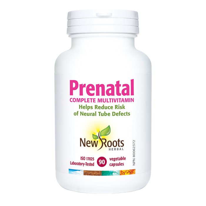 New Roots Prenatal Complete Multivitamin 90 Veggie Caps