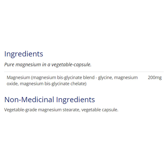 CanPrev Magnesium BisÂ·Glycinate 200 Gentle 120 v-caps