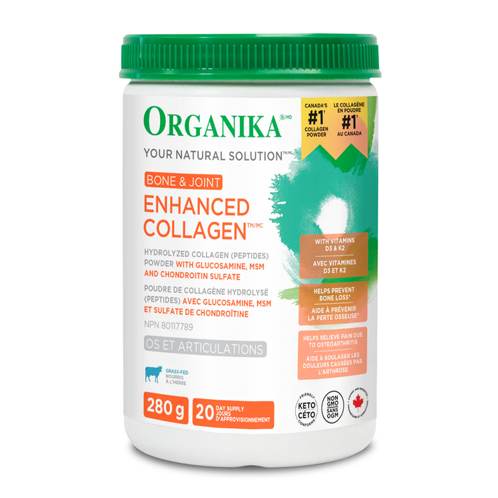 Organika Enhanced Collagen Bone and Joint 280g