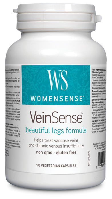 WomenSense VeinSense beautiful legs formula 90 Vegetarian Capsules