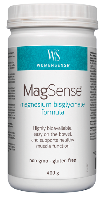 WomenSense MagSense magnesium bisglycinate formula 400 g Powder