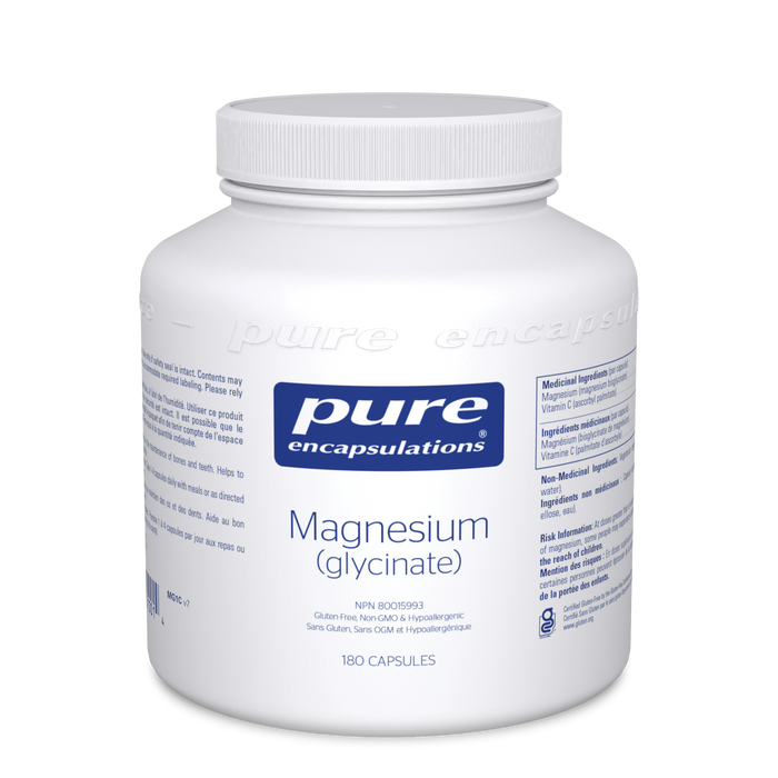 Pure Encapsulations Magnesium Glycinate 120mg 180 Capsules