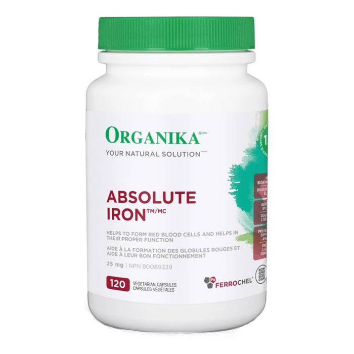 Organika Absolute Iron 120 Veggie Caps