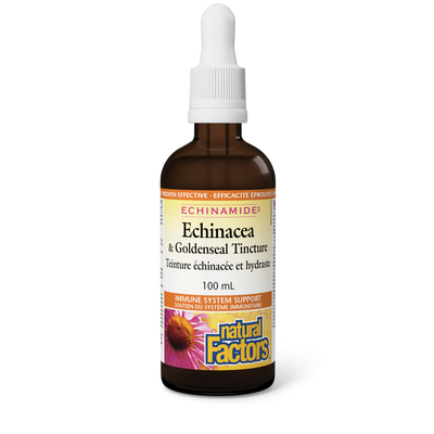 Natural Factors Echinacea & Goldenseal 100 mL Tincture