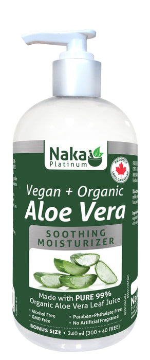 Naka Platinum Aloe Vera Gel 340mL