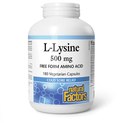 Natural Factors L-Lysine 500 mg