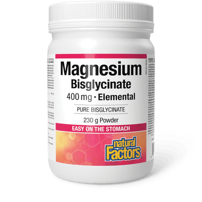 Natural Factors Magnesium Bisglycinate 400mg 230g