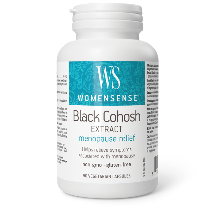 WomenSense Black Cohosh Extract 40 mg 90 Vegetarian Capsules