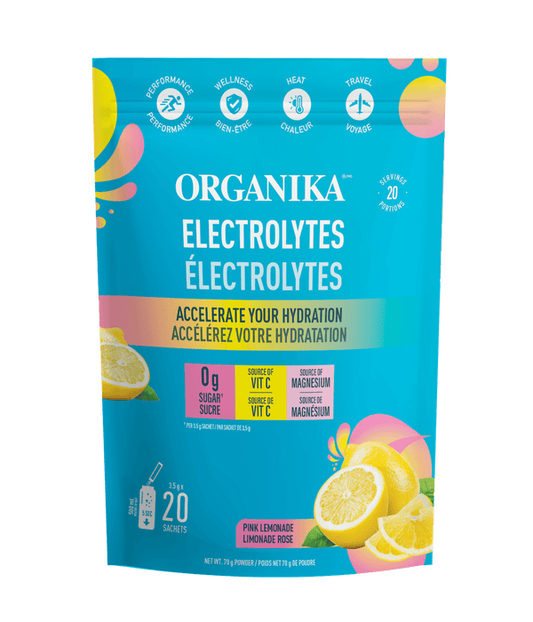 Organika Electrolytes Pink Lemonade 20x3.5g