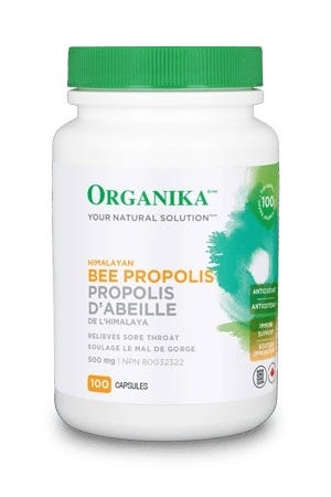 Organika Bee Propolis Himalayan 500mg 100 Capsules