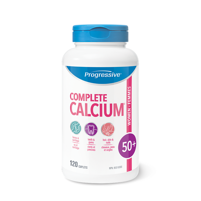 Progressive Complete Calcium For Women 50+ 120 Caplets