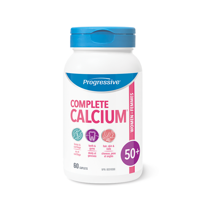 Progressive Complete Calcium For Women 50+ 60 Caplets