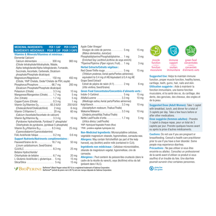 Progressive Complete Calcium For Women 50+ 60 Caplets