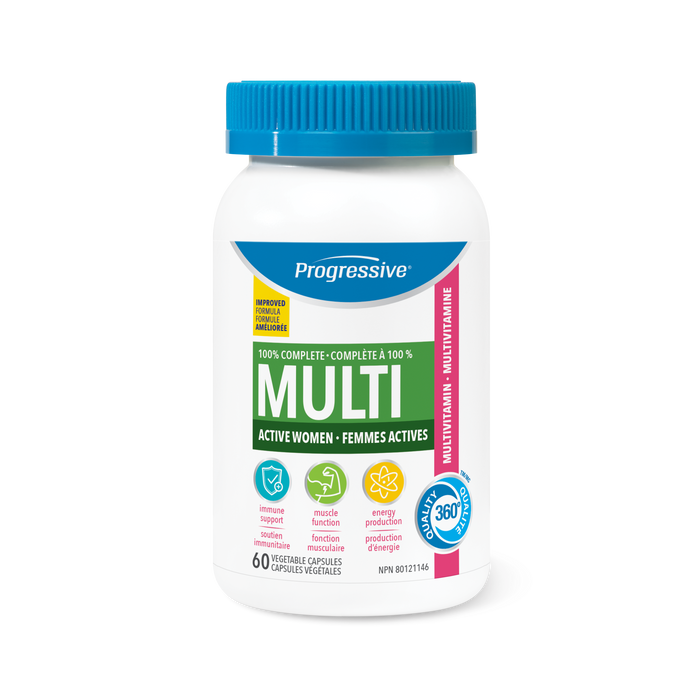 Progressive Multi Active Women 60 Veggie Caps