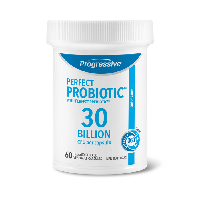 Progressive Perfect Probiotic 30 Billion 60 Veggie Caps