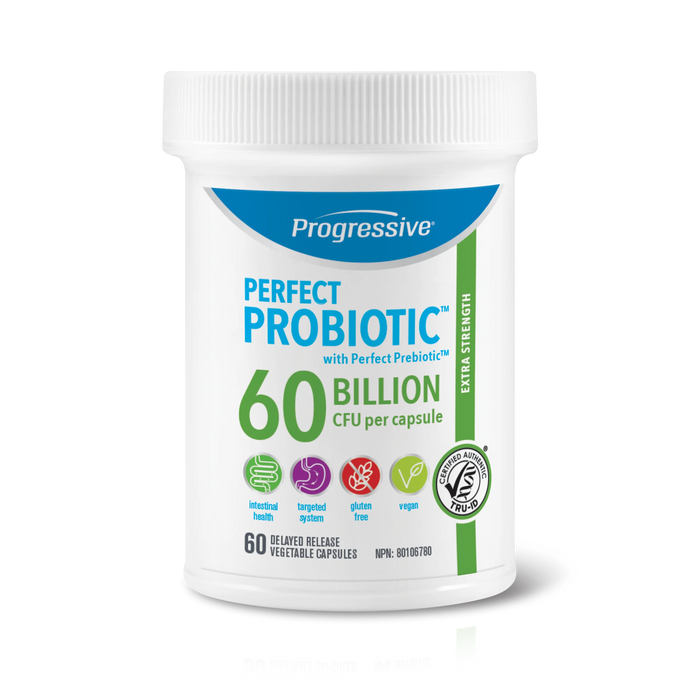 Progressive Perfect Probiotic 60 Billion 60 Veggie Caps