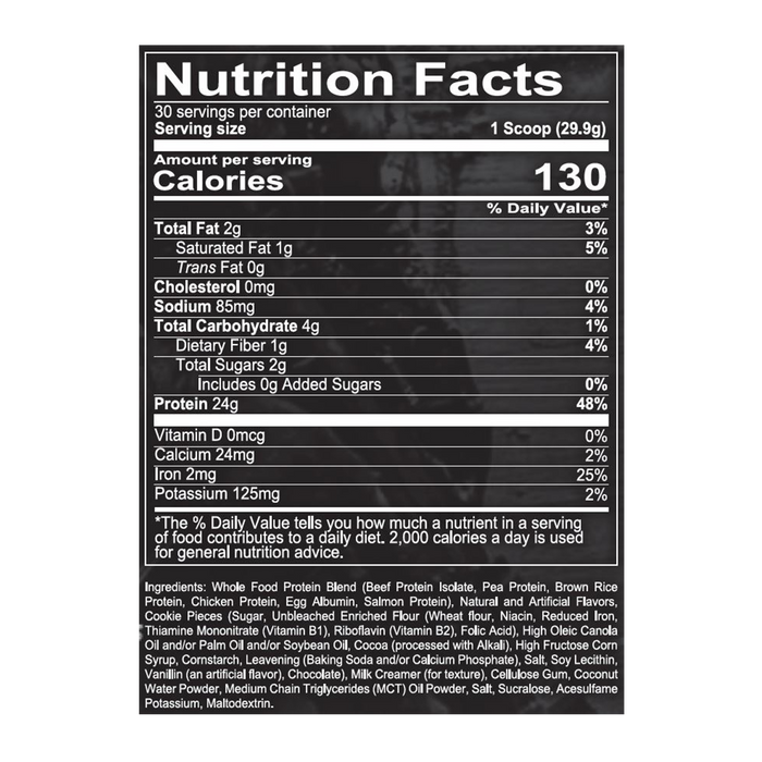 Redcon1 MRE Cookies N' Cream 25 Servings