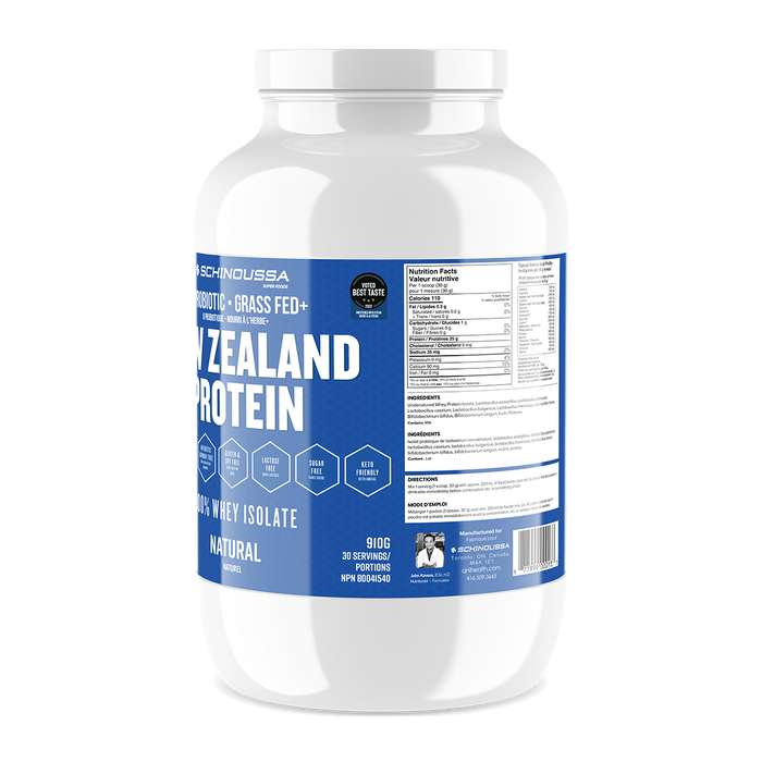 Schinoussa Probiotic Whey Isolate Natural 910g
