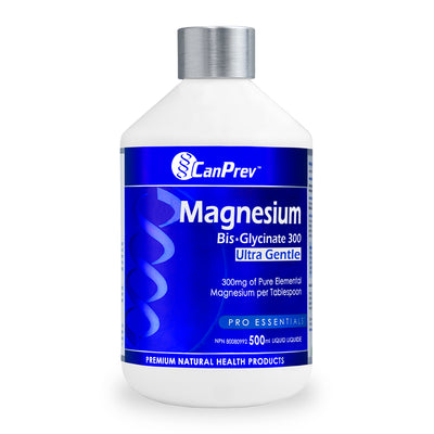 CanPrev Magnesium Bis-Glycinate 300 Ultra Gentle Liquid 500 ml