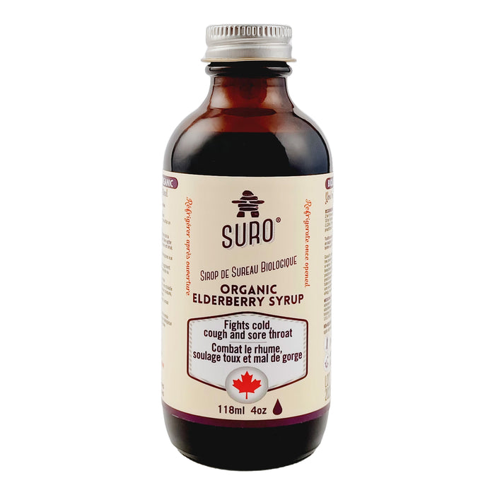 Suro Organic Elderberry Syrup Adults 118mL