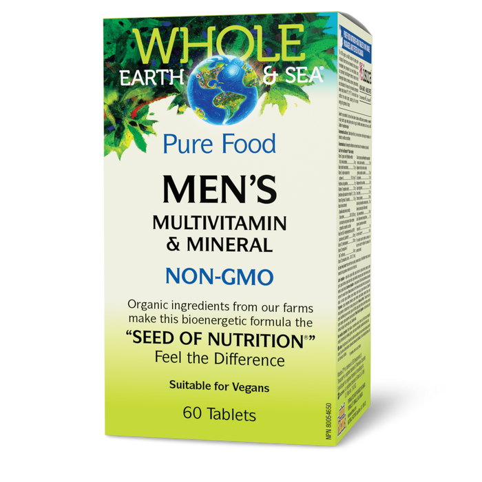 Whole Earth & Sea® Men's Multivitamin & Mineral  60 Tablets