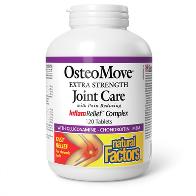 Natural Factors OsteoMove® Joint Care Extra Strength  120 Tablets