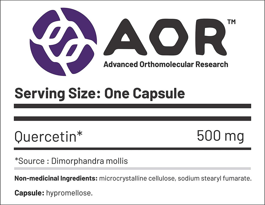 AOR Quercetin 200 Veggie Caps