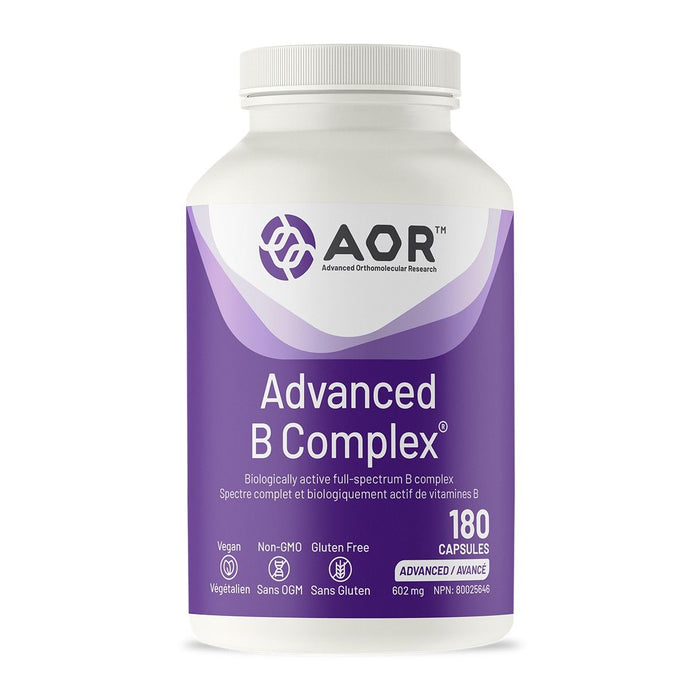 AOR Advanced B Complex 180 Veggie Caps